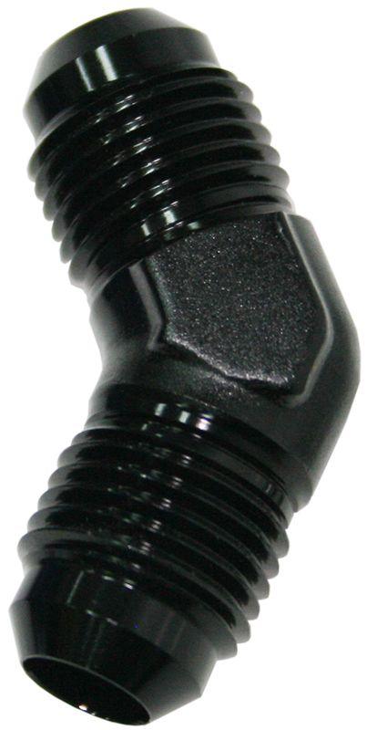 Aeroflow 45° Male Flare Union -10AN (AF827-10BLK) AF827-10BLK