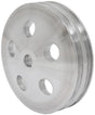 Aeroflow Power Steering Pump Pulley with Double Groove - Chrome Finish (AF83-1004) AF83-1004