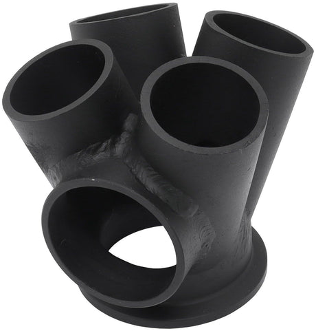 Aeroflow 4 into 1 Round Turbo Merge Collector with 1-1/4" Tube Size, V-Band Flange (AF8300-2000)