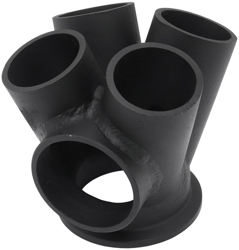 Aeroflow 4 into 1 Round Turbo Merge Collector with 1-1/4" Tube Size, V-Band Flange (AF8300-2000)