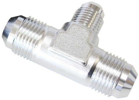 Aeroflow Flare AN Stepped Tee -8AN with -6AN on the side (AF831-06-08S) AF831-06-08S