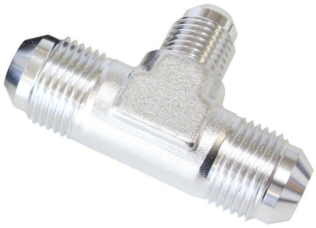 Aeroflow Flare AN Stepped Tee -10AN with -8AN on the side (AF831-08-10S) AF831-08-10S