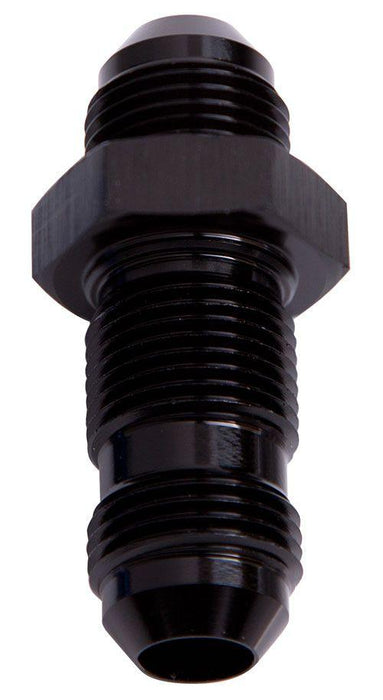 Aeroflow Straight AN Bulkhead -6AN (AF832-06BLK)