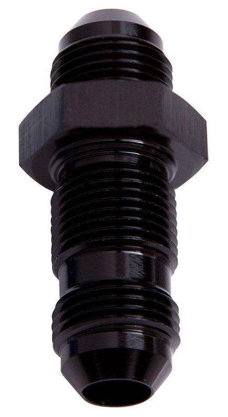 Aeroflow Straight AN Bulkhead -12AN (AF832-12BLK) AF832-12BLK