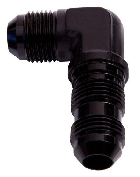Aeroflow 90° AN Bulkhead -6AN (AF833-06BLK) AF833-06BLK