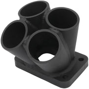 Aeroflow 4 into 1 Round Turbo Merge Collector, T25/T28 Flange (AF8330-2000)