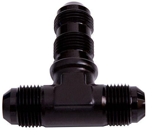 Aeroflow Bulkhead AN Tee -3AN (AF834-03BLK) AF834-03BLK