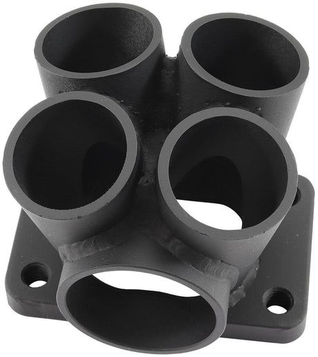 Aeroflow 4 into 1 Round Turbo Merge Collector, T3 Single Entry Flange (AF8340-2000) AF8340-2000