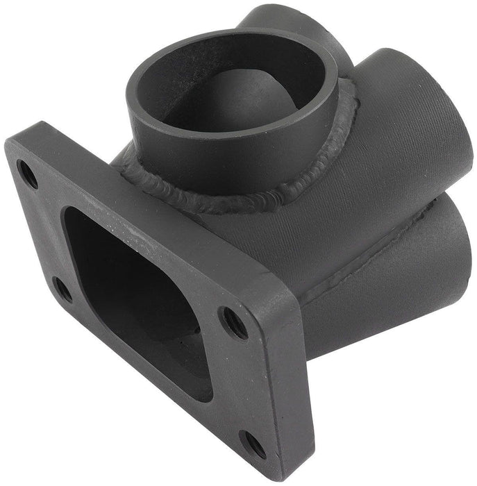 Aeroflow 4 into 1 Round Turbo Merge Collector, T3 Single Entry Flange (AF8340-2000)