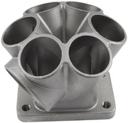 Aeroflow 6 into 1 Round Turbo Merge Collector, T3 Single Entry Flange (AF8347-4000) AF8347-4000