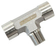 Aeroflow 1/8" BSPT Female Tee (AF835-02SS) AF835-02SS