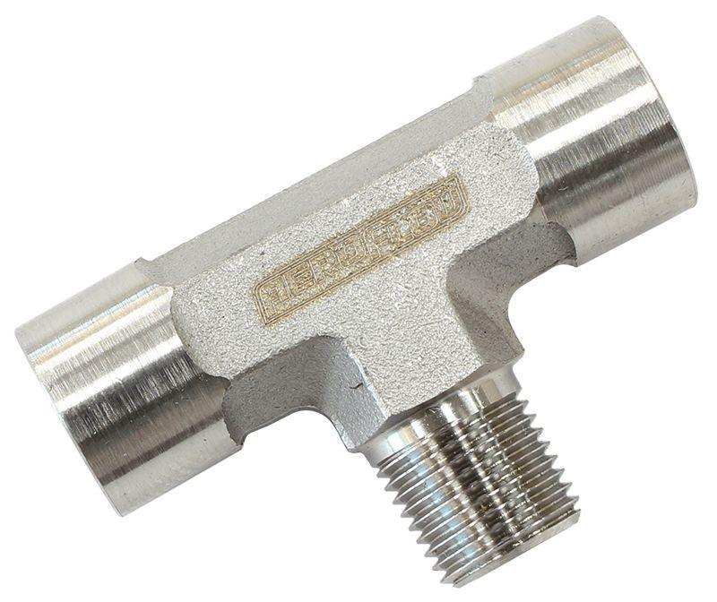 Aeroflow 1/8" BSPT Female Tee (AF835-02SS) AF835-02SS