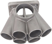 Aeroflow 6 into 1 Oval Turbo Merge Collector, T4 Twin Entry Flange (AF8377-1000) AF8377-1000