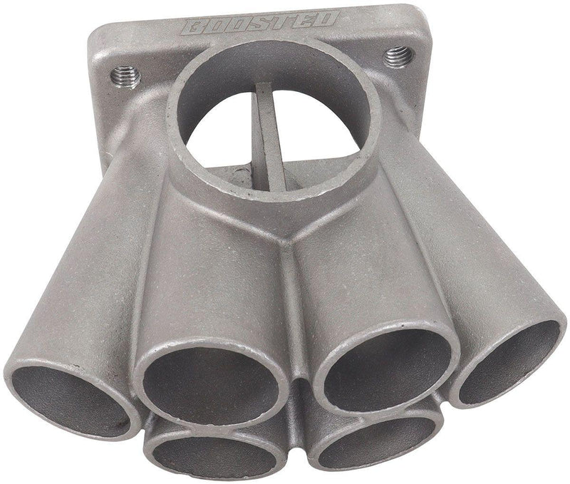 Aeroflow 6 into 1 Oval Turbo Merge Collector, T4 Twin Entry Flange (AF8377-1000) AF8377-1000