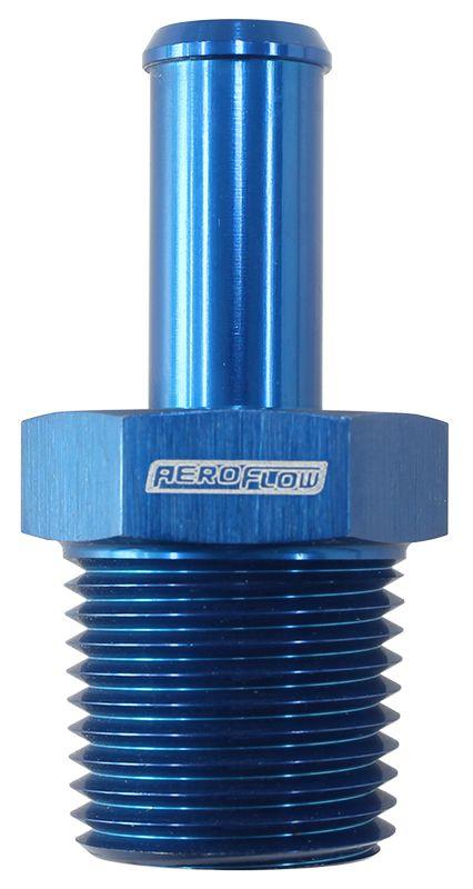 Aeroflow Male NPT to Straight AN Hose Barb (AF841-08-08AN) AF841-08-08AN