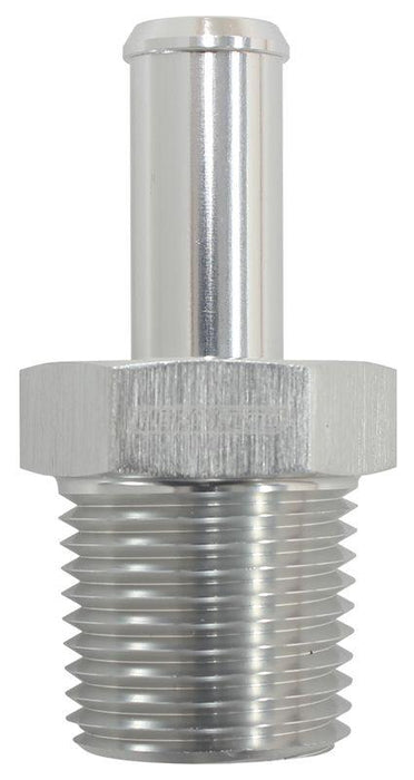 Aeroflow Male NPT to Straight AN Hose Barb (AF841-08-08ANS)