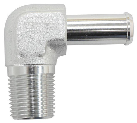Aeroflow Male NPT to 90 Deg AN Hose Barb (AF842-04ANS) AF842-04ANS
