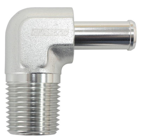 Aeroflow Male NPT to 90 Deg AN Hose Barb (AF842-08-08ANS) AF842-08-08ANS