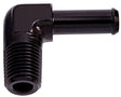 Aeroflow Male NPT to Barb 90° Adapter 3/4" to 3/4" (AF842-12BLK) AF842-12BLK