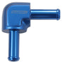 Aeroflow 90° Barb To Barb Hose Joiner - Blue (AF843-05) AF843-05
