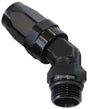 Aeroflow ORB Taper Swivel 45° Hose End -16 ORB to -16AN (AF844-16-16BLK) AF844-16-16BLK