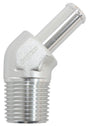 Aeroflow Male NPT to 45° AN Hose Barb (AF845-08-08ANS) AF845-08-08ANS