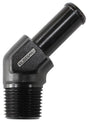 Aeroflow Male NPT to 45° AN Hose Barb (AF845-10ANBLK) AF845-10ANBLK