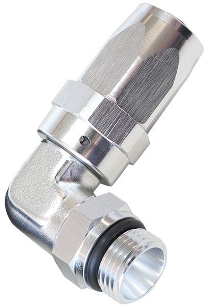 Aeroflow ORB Taper Swivel 90° Hose End -8AN to -8AN (AF849-08-08S) AF849-08-08S