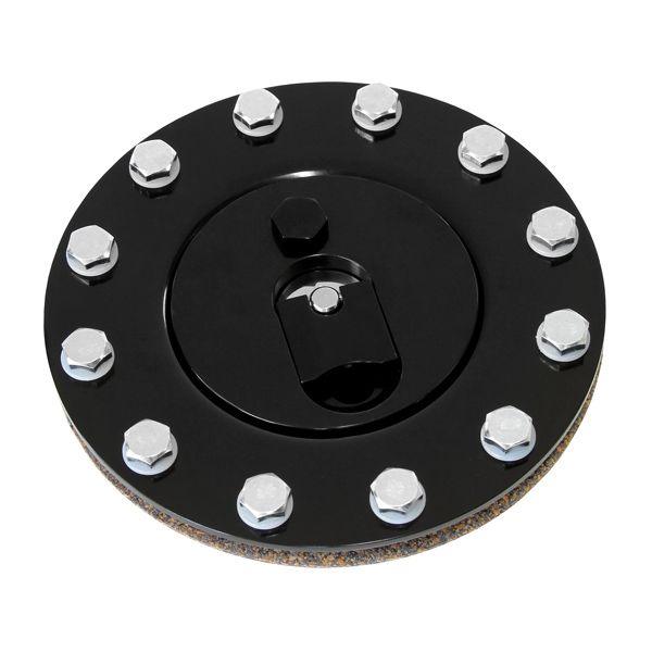 Aeroflow Billet Fuel Cell Cap Assembly (Black) (AF85-2000BLK)