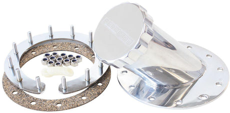 Aeroflow Remote Fuel Cell Filler 45° 2-1/2" Neck (AF85-3000) AF85-3000