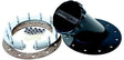 Aeroflow Remote Fuel Cell Filler 45° 2-1/2" Neck (AF85-3000BLK) AF85-3000BLK