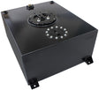 Aeroflow Aluminium 76 Litre (20 Gal) Fuel Cell Flat Bottom Triple 40mm Pump Hanger & Fuel Sender - Black (AF85-4071ASBLK) AF85-4071ASBLK