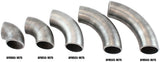 Aeroflow 1-7/8" (48mm) Steam Pipe Tube, 45 Degree Bend, 1.5D Radius (AF8502-1875)