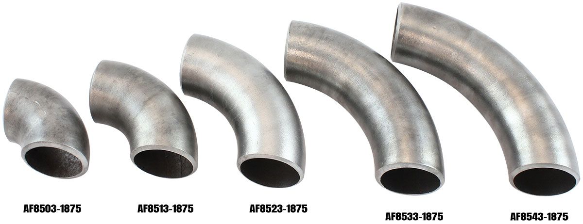 Aeroflow 1-7/8" (48mm) Steam Pipe Tube, 45 Degree Bend, 1.5D Radius (AF8502-1875)