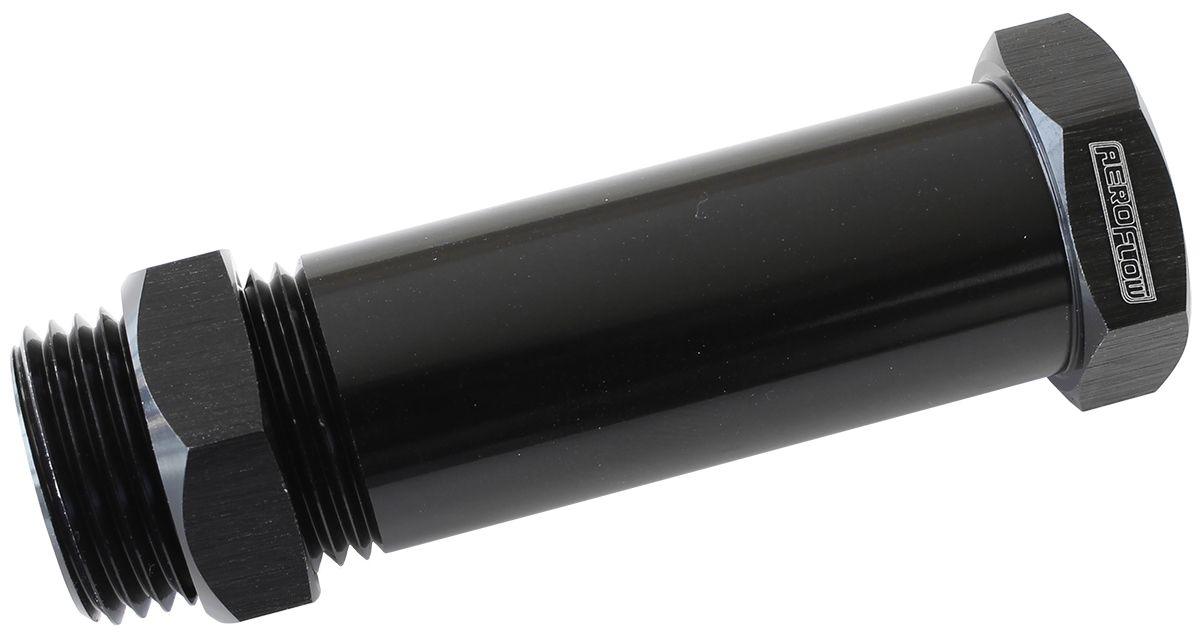 Aeroflow Universal Through Frame Bulkhead - Black (AF877-06BLK) AF877-06BLK