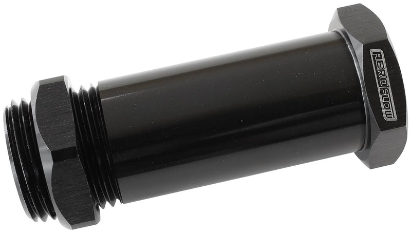 Aeroflow Universal Through Frame Bulkhead - Black (AF877-08BLK)