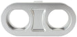 Aeroflow Universal Modular 2-Port Billet Bulkhead Plate (AF88-2006) AF88-2006