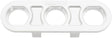 Aeroflow Universal Modular 3-Port Billet Bulkhead Plate (AF88-2020) AF88-2020