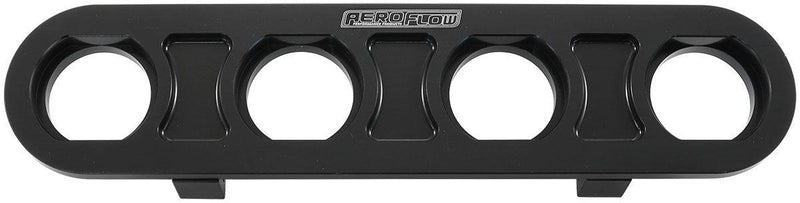 Aeroflow Universal Modular 4-Port Billet Bulkhead Plate (AF88-2021BLK) AF88-2021BLK