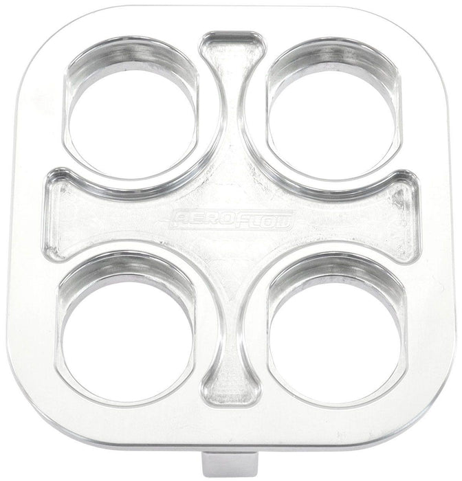 Aeroflow Universal Modular 4-Port Square Billet Bulkhead Plate (AF88-2022)