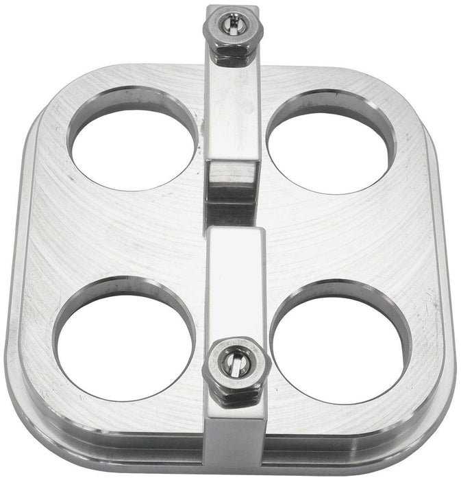 Aeroflow Universal Modular 4-Port Square Billet Bulkhead Plate (AF88-2022)