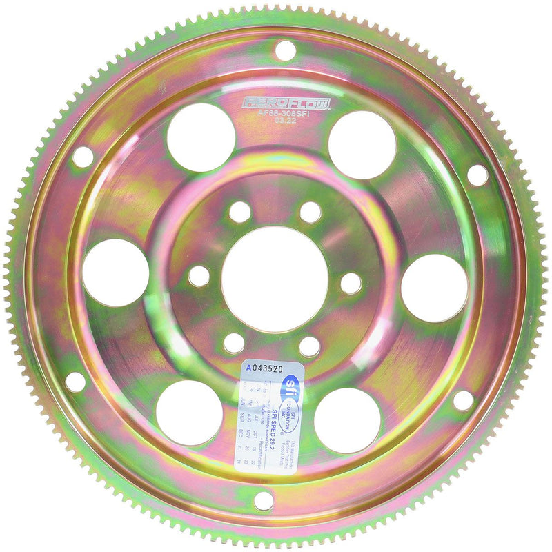 Aeroflow Holden 253-308 153 Tooth Internal Balance Billet Flexplate - SFI Approved (AF88-308SFI)