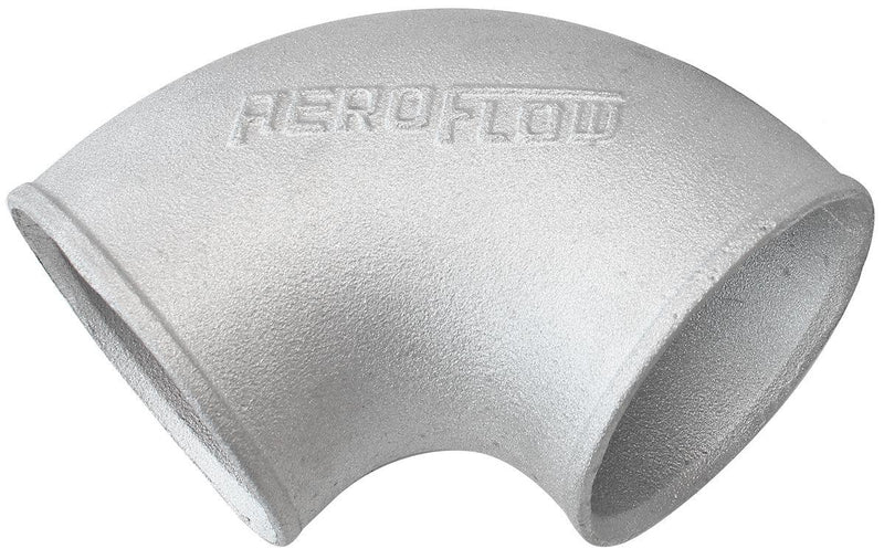 Aeroflow Tight Radius Cast Elbow, Natural Finish (AF8803-225) AF8803-225