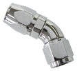 Aeroflow 880 Elite Series Full Flow Cutter Swivel 45° Hose End -4AN (AF882-04) AF882-04