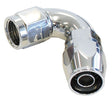 Aeroflow 880 Elite Series Full Flow Cutter Swivel 120° Hose End -8AN (AF884-08)