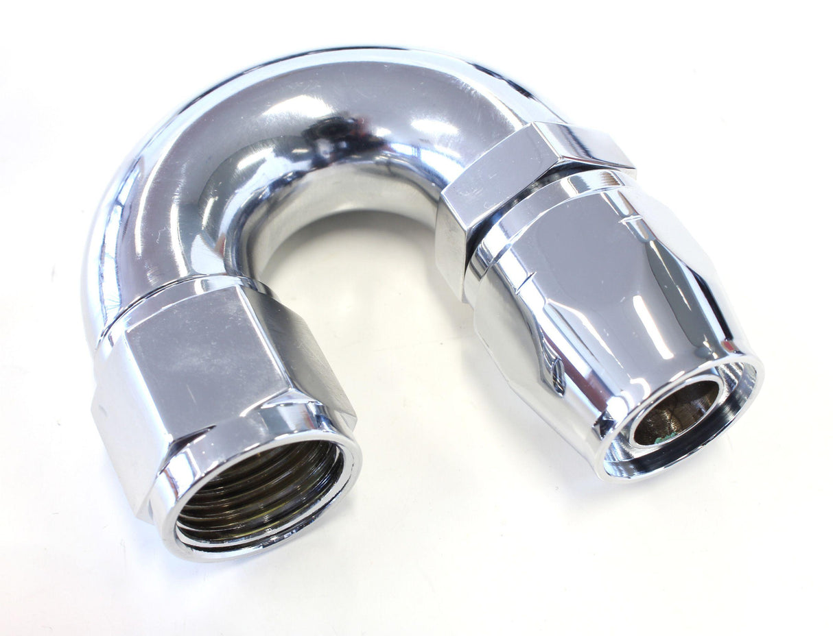 Aeroflow 880 Elite Series Full Flow Cutter Swivel 180° Hose End -10AN (AF886-10) AF886-10