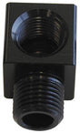 Aeroflow 90° Female 1/8" NPT to Male 1/8" NPT Elbow (AF896-02BLK) AF896-02BLK
