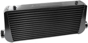 Aeroflow 600x300x76mm Street Series Aluminium Intercooler, Black Finish (AF90-1000BLK) AF90-1000BLK