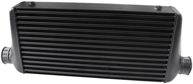 Aeroflow 600x300x100mm Race Series Aluminium Intercooler, Black Powder Coated Finish (AF90-1009BLK) AF90-1009BLK