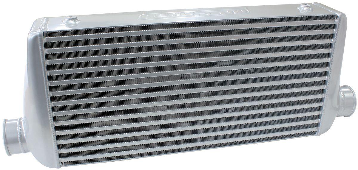 Aeroflow 600x300x100mm Race Series Aluminium Intercooler, Silver Powder Coated Finish (AF90-1009)